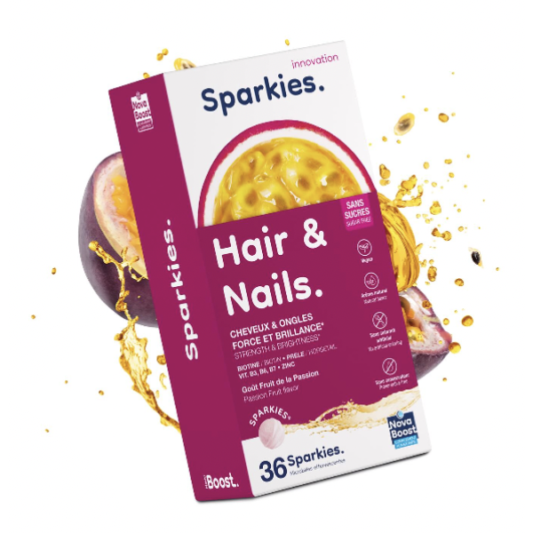 SPARKIES HAIR E NAIILS MARACUJÁ 36 COMP